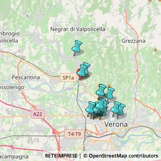 Mappa Via Valpolicella, 37124 Verona VR, Italia (3.60625)