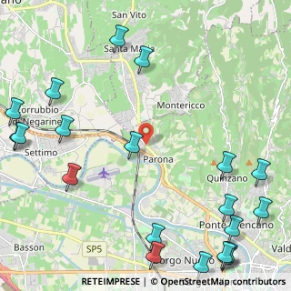 Mappa Via Valpolicella, 37124 Verona VR, Italia (3.3375)