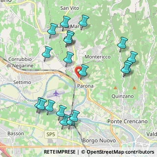 Mappa Via Valpolicella, 37124 Verona VR, Italia (2.329)
