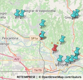 Mappa Via dei Reti, 37124 Verona VR, Italia (5.30077)