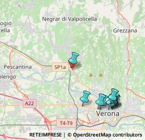 Mappa Via dei Reti, 37124 Verona VR, Italia (5.00818)