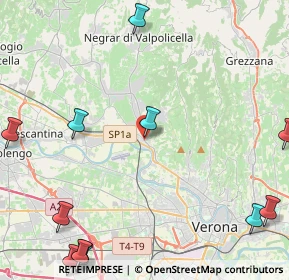 Mappa Via dei Reti, 37124 Verona VR, Italia (6.58583)