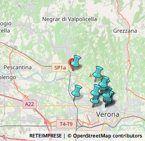 Mappa Via dei Reti, 37124 Verona VR, Italia (4.04643)