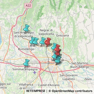 Mappa Via Valpolicella, 37124 Verona VR, Italia (5.51462)