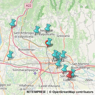 Mappa Via Valpolicella, 37124 Verona VR, Italia (8.84917)