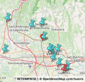 Mappa Via dei Reti, 37124 Verona VR, Italia (8.84917)