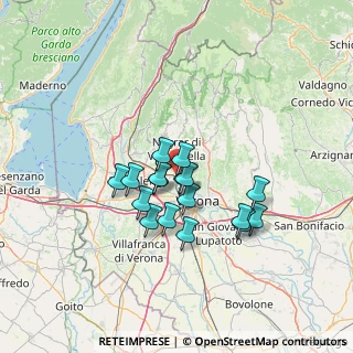 Mappa Via dei Reti, 37124 Parona VR, Italia (10.30235)