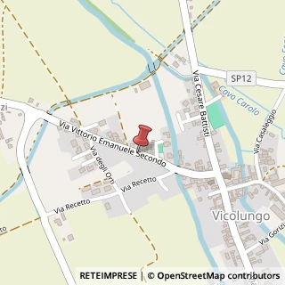 Mappa Via Vittorio Emanuele II, n° 27, 28060 Cressa, Novara (Piemonte)