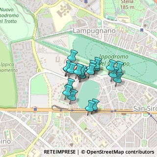 Mappa Piazzale dello Sport, 20151 Milano MI, Italia (0.25714)