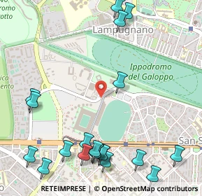 Mappa Piazzale dello Sport, 20151 Milano MI, Italia (0.713)