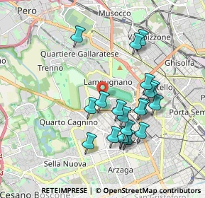 Mappa Piazzale dello Sport, 20151 Milano MI, Italia (1.73)