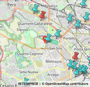 Mappa Piazzale dello Sport, 20151 Milano MI, Italia (3.3405)