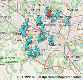 Mappa Piazzale dello Sport, 20151 Milano MI, Italia (6.43105)