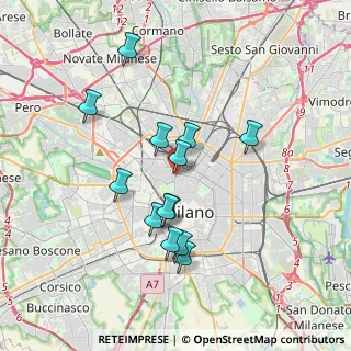 Mappa Bastioni di Porta Volta, 20121 Milano MI, Italia (3.24462)