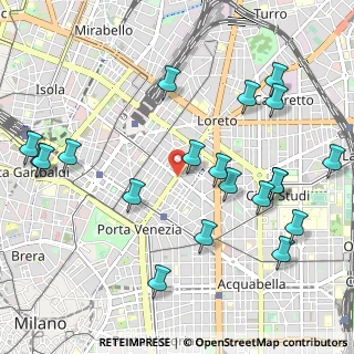 Mappa Corso Buenos Aires, 20124 Milano MI, Italia (1.2245)