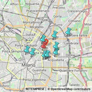 Mappa Corso Buenos Aires, 20124 Milano MI, Italia (1.26091)