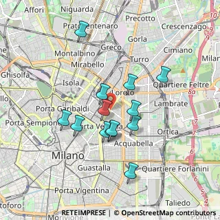 Mappa Stazione MM Lima, 20124 Milano MI, Italia (1.52)