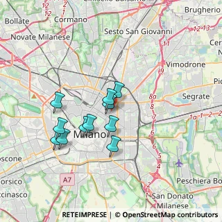 Mappa Stazione MM Lima, 20124 Milano MI, Italia (2.96)