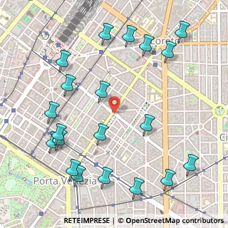 Mappa Stazione MM Lima, 20124 Milano MI, Italia (0.6455)