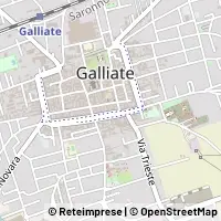 Kaart Galliate