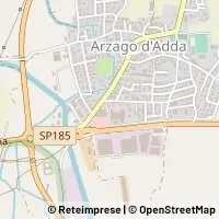 Map Arzago d'Adda