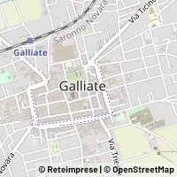 नक्शा Galliate