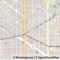 Mapa Milano