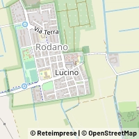 Hartă Rodano