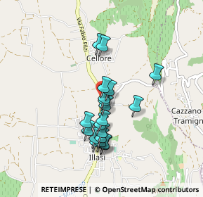 Mappa Ponte Svizzeri, 37031 Illasi VR, Italia (0.715)