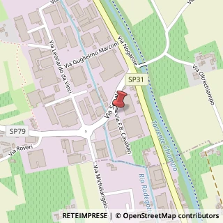 Mappa Via Francesco Bonaventura Cavalieri,  1, 36050 Zermeghedo, Vicenza (Veneto)