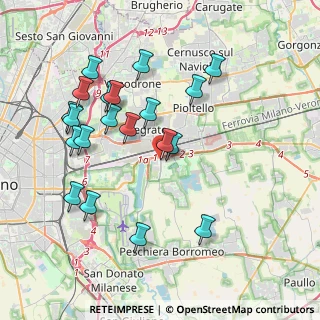 Mappa Via S. Bovio, 20090 Segrate MI, Italia (3.9535)