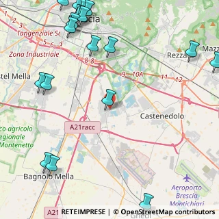 Mappa Via Giuseppe di Vittorio, 25010 Borgosatollo BS, Italia (6.5415)