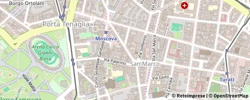 Mappa Milan