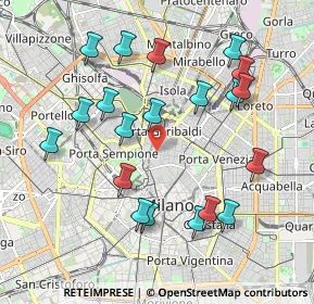 Mappa Via Statuto, 20121 Milano MI, Italia (2.0425)