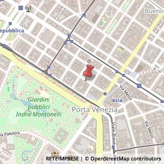Mappa Via Panfilo Castaldi, 32, 20124 Milano, Milano (Lombardia)