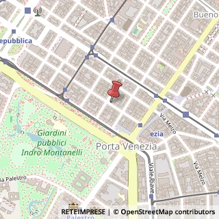 Mappa Via Panfilo Castaldi, 31, 20124 Milano, Milano (Lombardia)