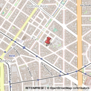 Mappa Via Antonio Stoppani, 3, 20129 Milano, Milano (Lombardia)