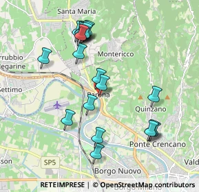 Mappa Piazzetta del Porto, 37124 Parona VR, Italia (1.9705)