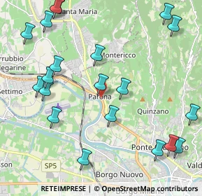 Mappa Piazzetta del Porto, 37124 Parona VR, Italia (2.616)