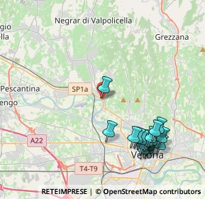 Mappa Piazzetta del Porto, 37124 Parona VR, Italia (4.73294)