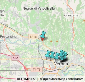 Mappa Piazzetta del Porto, 37124 Parona VR, Italia (4.50846)