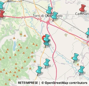 Mappa Via Giuseppe Verdi, 36023 Longare VI, Italia (7.184)