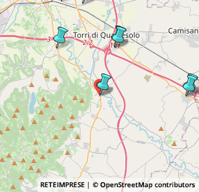 Mappa Via Giuseppe Verdi, 36023 Longare VI, Italia (7.8205)