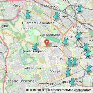 Mappa Piazza Axum, 20151 Milano MI, Italia (3.14692)