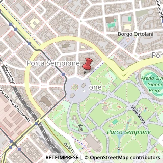 Mappa Via Agostino Bertani, 16, 20154 Milano, Milano (Lombardia)