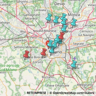 Mappa Via Senofonte, 20145 Milano MI, Italia (6.454)