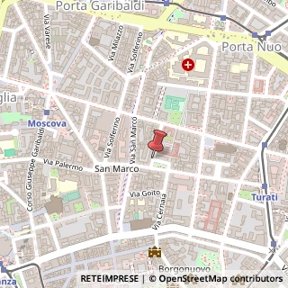 Mappa Piazza Carlo Mirabello,  1, 20121 Milano, Milano (Lombardia)