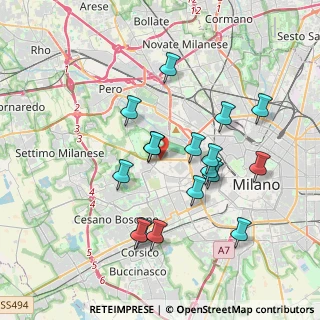 Mappa Via Dessiè, 20151 Milano MI, Italia (3.47353)
