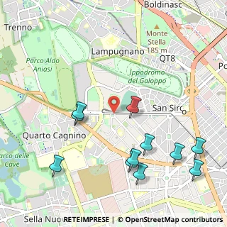 Mappa Via Dessiè, 20151 Milano MI, Italia (1.22273)