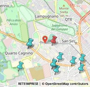 Mappa Via Dessiè, 20151 Milano MI, Italia (1.22273)